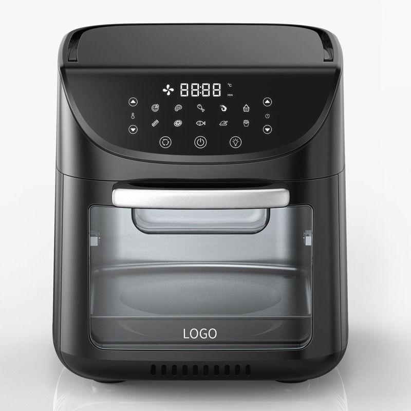 Friggitrice a aria calda digitale da 1800W Smart Touch Screen 12L Forno friggitrice a aria libera da olio