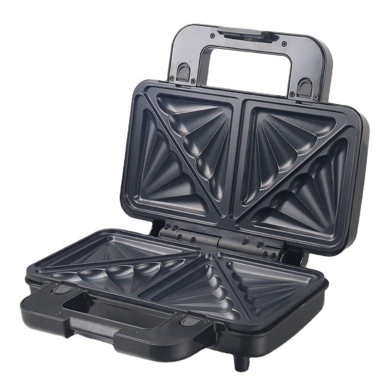 2 fette Deep Fill Sandwich Maker Distaccabile Donut Pancake Maker Bbq Grill Non-Stick Coating Apparecchio da cucina