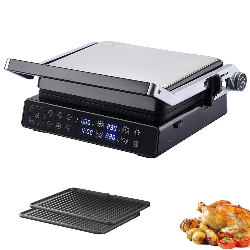 2000w Digital Electric Cooktop Domestic Usage Temperature Probe Option con piastra Ptfe e controllo dell'altezza