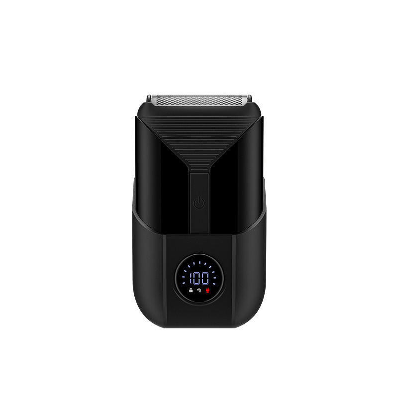 5V Power Twin Blade rasoio elettrico con alloggiamento in plastica per il rasoio del corpo maschile