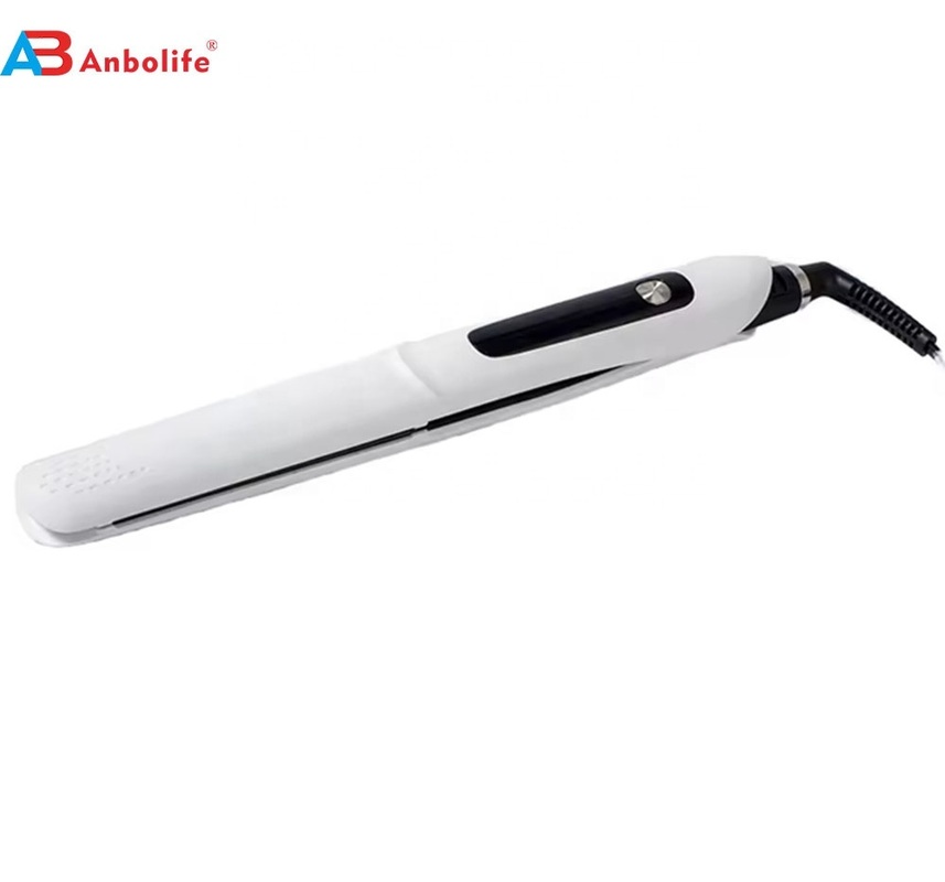 Piastra per capelli professionale con 10 livelli di temperatura, intervallo 130-230°C e piastre in Teflon per capelli lisci e senza effetto crespo