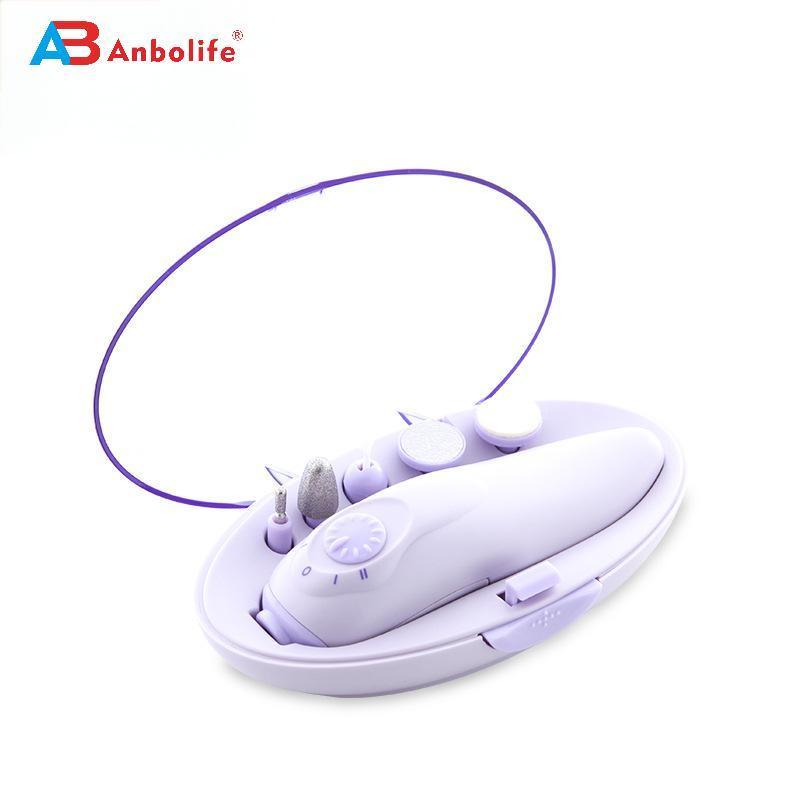 Set di file per unghie portatili professionali e macchina per foriare unghie a batteria per strumenti di pedicure